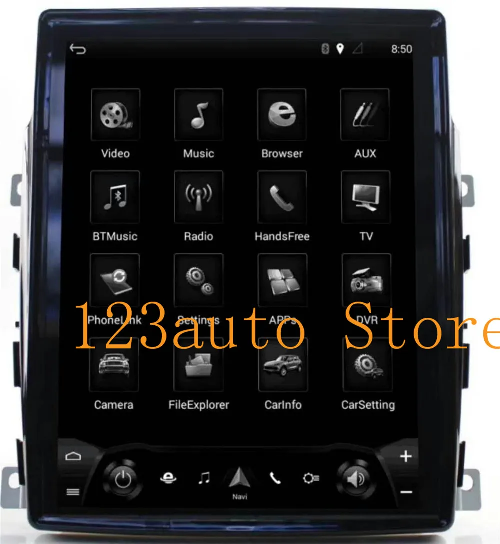 10 4 ''вертикальный Tesla стиль Android 9 0 авто автомобиль без DVD GPS навигация плеер