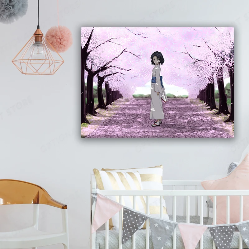 Japananime Kara no Kyoukai The Garden of Sinners Home Decor Wall Canvas Декоративные плакаты с картинками | Дом и
