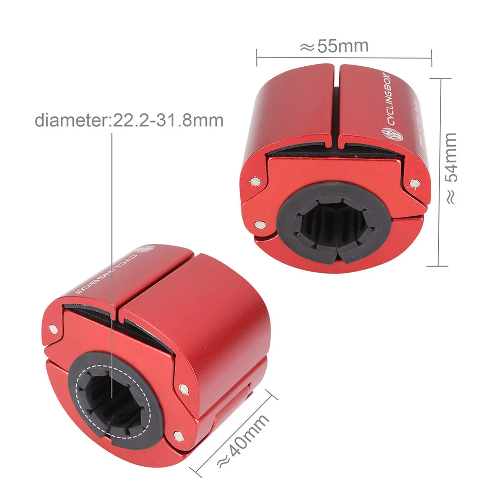 

Aluminium Alloy Bicycle Phone Holder Annular Invisible Bicycle Mobile Phone Clip Mount Bracket Portable Cycling Handlebar Stand