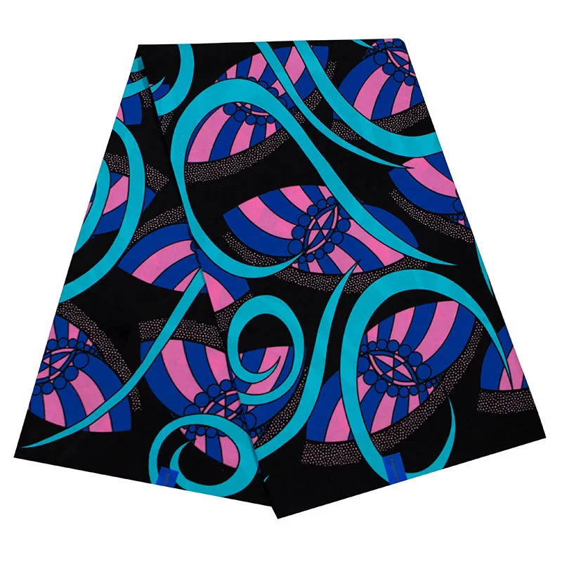 Африканская ткань 2019 последнее поступление 100% хлопок красочный принт настоящий