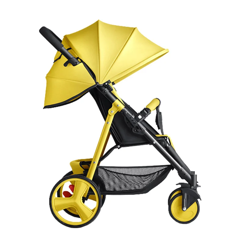

Легкая детская коляска, складная коляска с регулируемым наклоном, летняя портативная, для путешествий