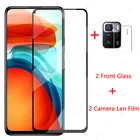 Закаленное стекло для Xiaomi Poco X3 GT, Poco X3 GT Pro NFC M3 Pro 5G F3, Redmi Note 10, 9T, Защитная пленка для экрана