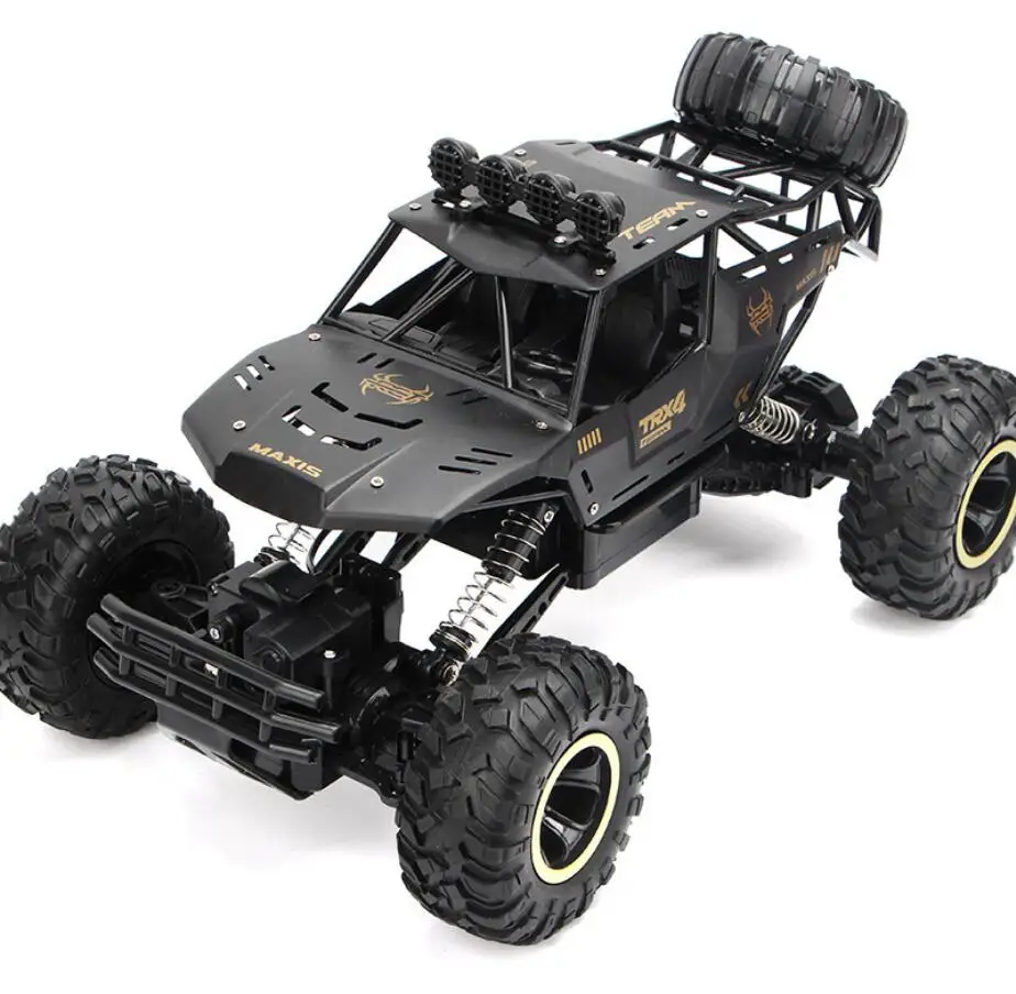 37 см RC автомобиль 1:12 4WD 2 4 ГГц альпинистский 4x4 двойные двигатели Bigfoot