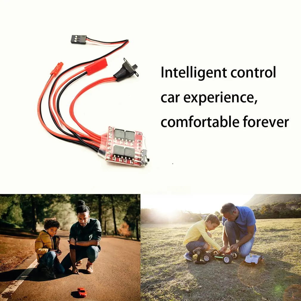 

30A Independent Brush With Brake Electronic Governor For Rc Car Boat Remote Control Replacement Accessories