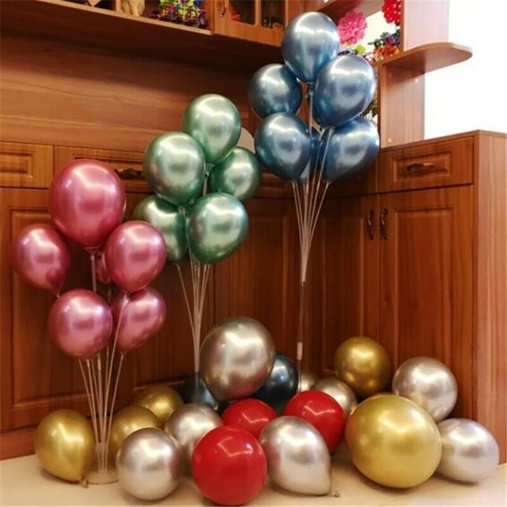 1Pc Balloon Column Tubes Balloons Display Stand Holder Baby Shower Wedding Birthday Decor A good way to fix balloon on ta | Дом и сад
