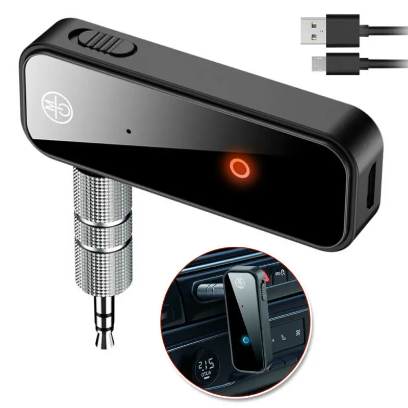 

USB беспроводной Bluetooth 5,0 передатчик приемник 2 в 1 музыкальный адаптер