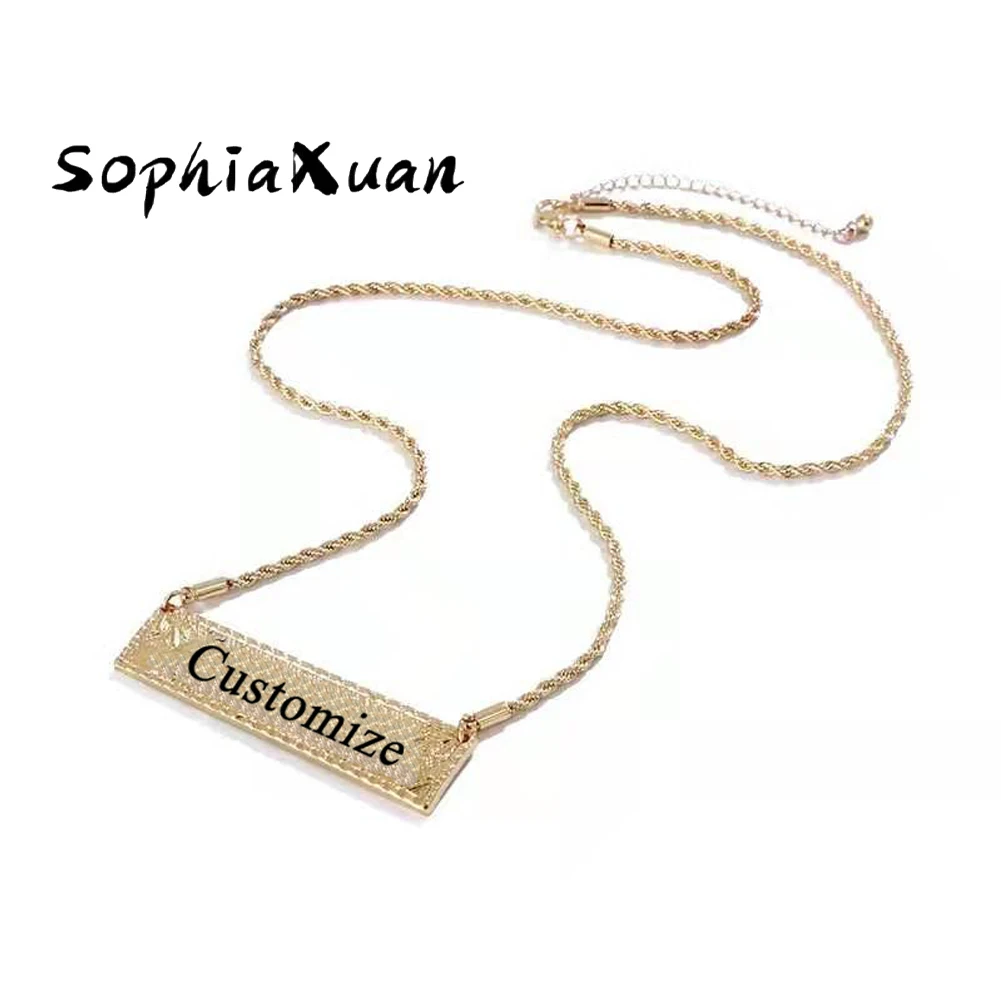 

Ожерелье женское, мужское, с буквами и именем