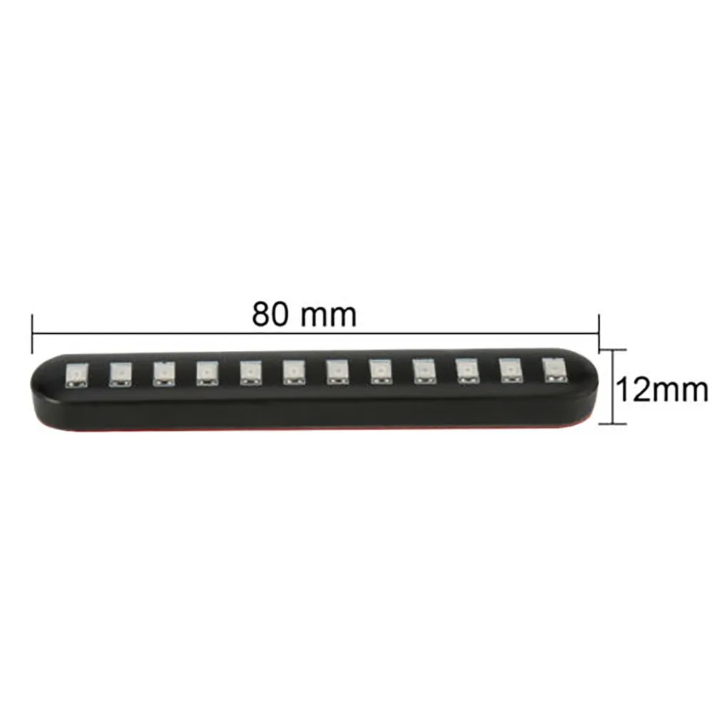 

Strip Motorcycle Signal Lights Tail Brake Waterproof IP68 12LED 12V ATV
