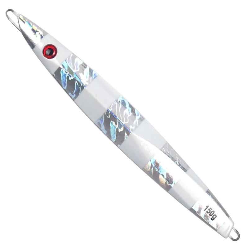 Рыболовная приманка для джиггинга свинцовая металлическая светящаяся 150 г 4