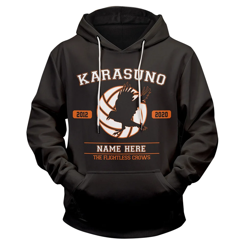 

Худи Haikyuu Coaplsy толстовка с капюшоном для взрослых пуловер