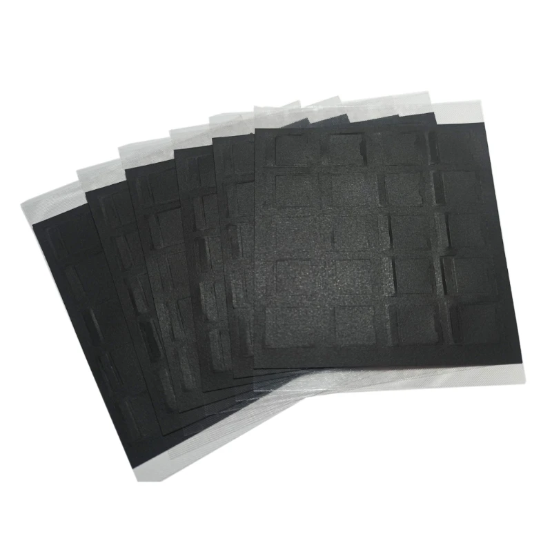 

120Pcs/pack Black MX Switch Film for Mechanical Keyboard MDI Shaft Film 0.3mm Repair Wholesale High Quality Hot Sale