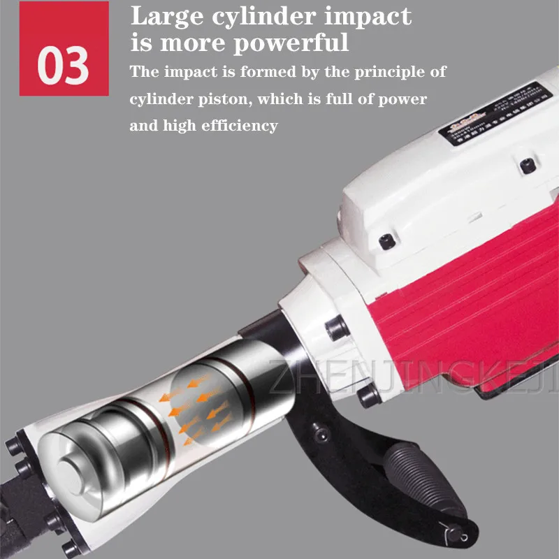 

Heavy Electric Pick Industrial High Power Electric Pick Demolition of Concrete Hydropower Wall to Cut and Hit the Road