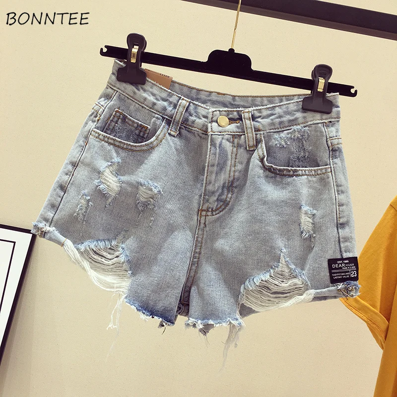 

Шорты женские летние, однотонные, с высокой талией, свободные, универсальные