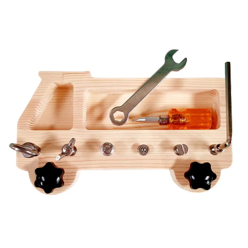 

Игрушки Монтессори, портативная деревянная винтовая игрушка, искусственная доска для дайвинга, игрушки, Рождественский подарок для детей, ...