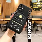 Чехол-Кошелек для Huawei Mate 10, 20, 30 Lite, 40 P Smart Z, S Plus, Y6s, Y7, Y8P, Y9A Prime 2019, мягкий, с ремешком для монет