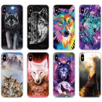art wolf silicone phone case for oppo find x2 pro a9 a8 a5 a31 2020 a91 ax5s realme 5 6 x50 reno a 3 pro soft tpu back cover