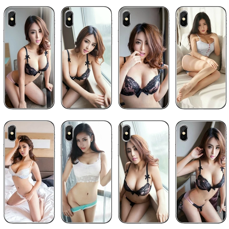 Сексуальные девушки модель силиконовый чехол для мобильного телефона iPhone X XR XS 11