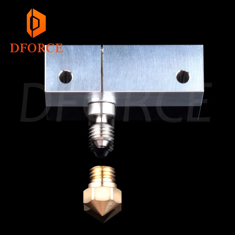 DFORCE Swiss полностью металлический Hotend KIT Wanhao hotend для i3 Monoprice Maker Select кокон Create heat block