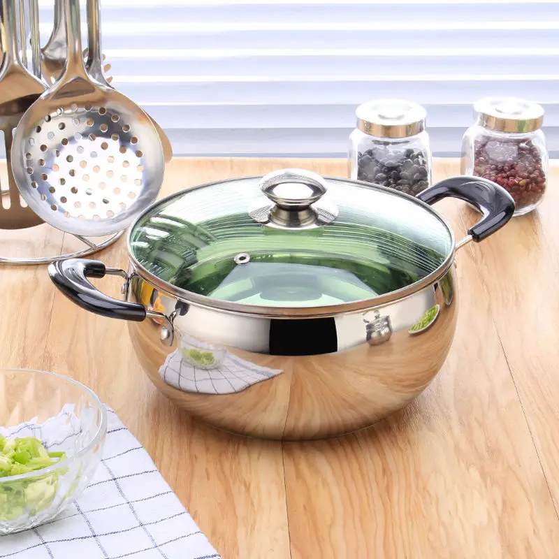 Детская пищевая добавка кастрюля Бытовая для супа молока из нержавеющей стали