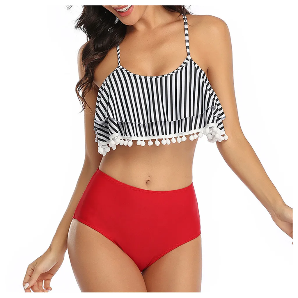 Женский раздельный купальник с принтом для матери и дочери|Купальники| |