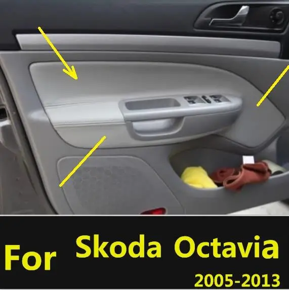 Для Skoda Octavia 2006 2007 2008 2009 2010 211 212 213 2014 панель внутренней двери подлокотник из