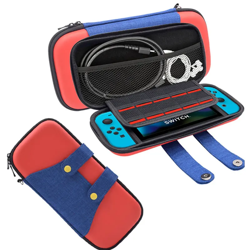 Портативный чехол для Nintendo Switch PU сумка хранения игр Жесткий Чехол аксессуаров