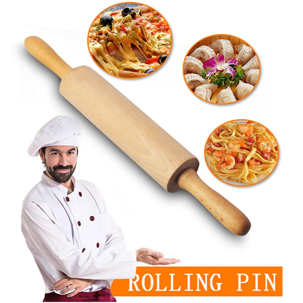 Деревянные ролики роликовый штифт детский кухонный инструмент для выпечки