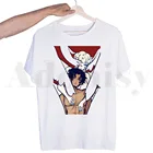 Футболка Devilman Crybaby Debiruman мужская с японским аниме, модная рубашка, топ, забавная уличная одежда в стиле Харадзюку, лето