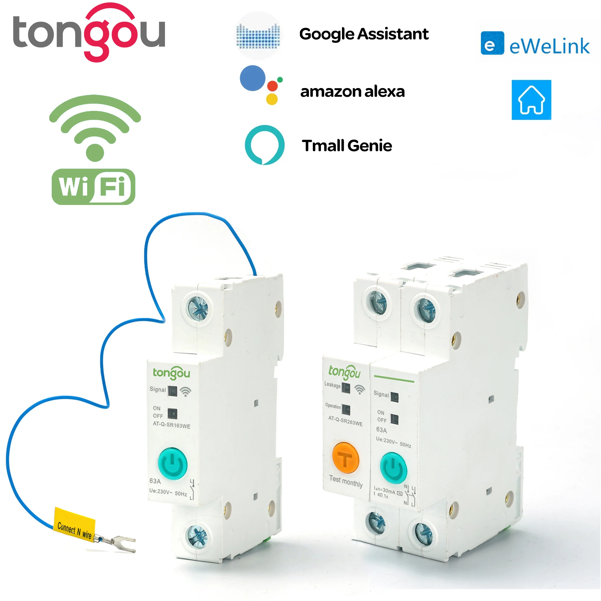 Выключатель автоматический на DIN-рейку с поддержкой Wi-Fi 63 А | Обустройство дома