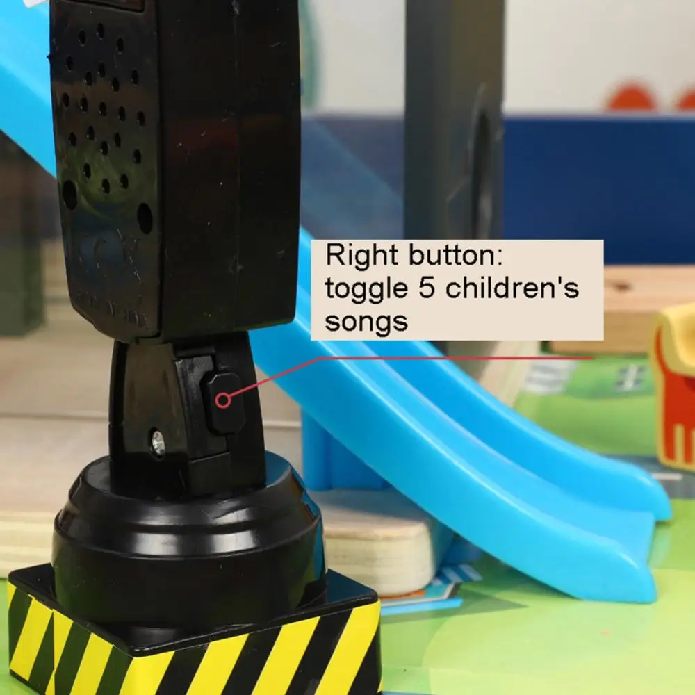 

Traffic Light Toy Simulation Traffic Signs Stop Music Light Block Model Early Education Kids Toy Developing intelligence hobbies