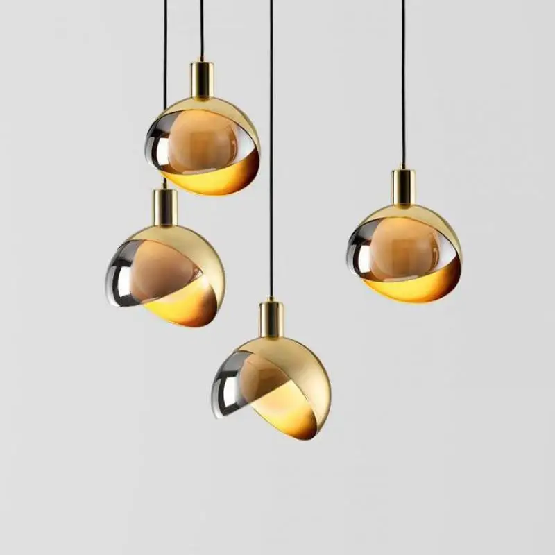Nordic Style Lighting Modern Dining Room Pendant Lights Coffee Shop Living Room Creative Light Luxury Pendant Lamp