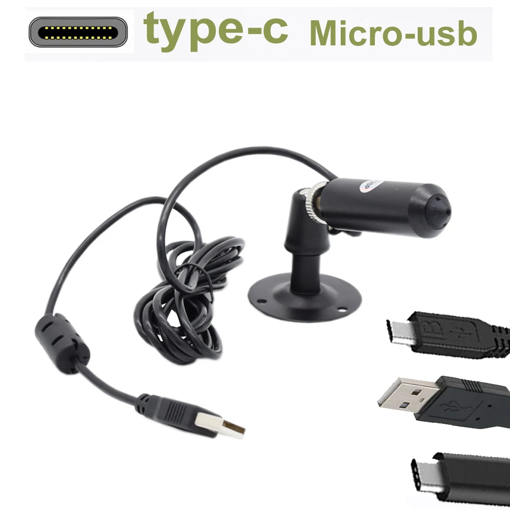 

1080P 720 OTG вывод микро USB отверстие Камера 0.1Lux UVC Тип USB-C USB Мини Пуля Камера для шлема полиции производственного контроля