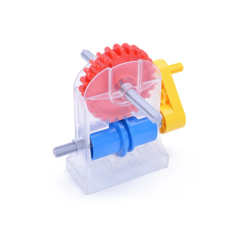 Turbina de engranaje de ingenier&iacute;a de alta tecnolog&iacute;a, piezas de bloques de construcci&oacute;n, juguetes compatibles con STEM para ni&ntilde;os-3