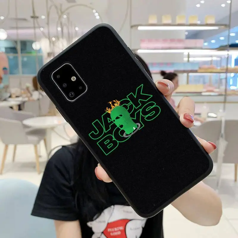 

Jackboys Travis Scott Phone Case For Samsung A6 A7 A8 A10 A11 A20 A21 A30 A31 A40 A50 A70 A80 A91 Plus S E Cover