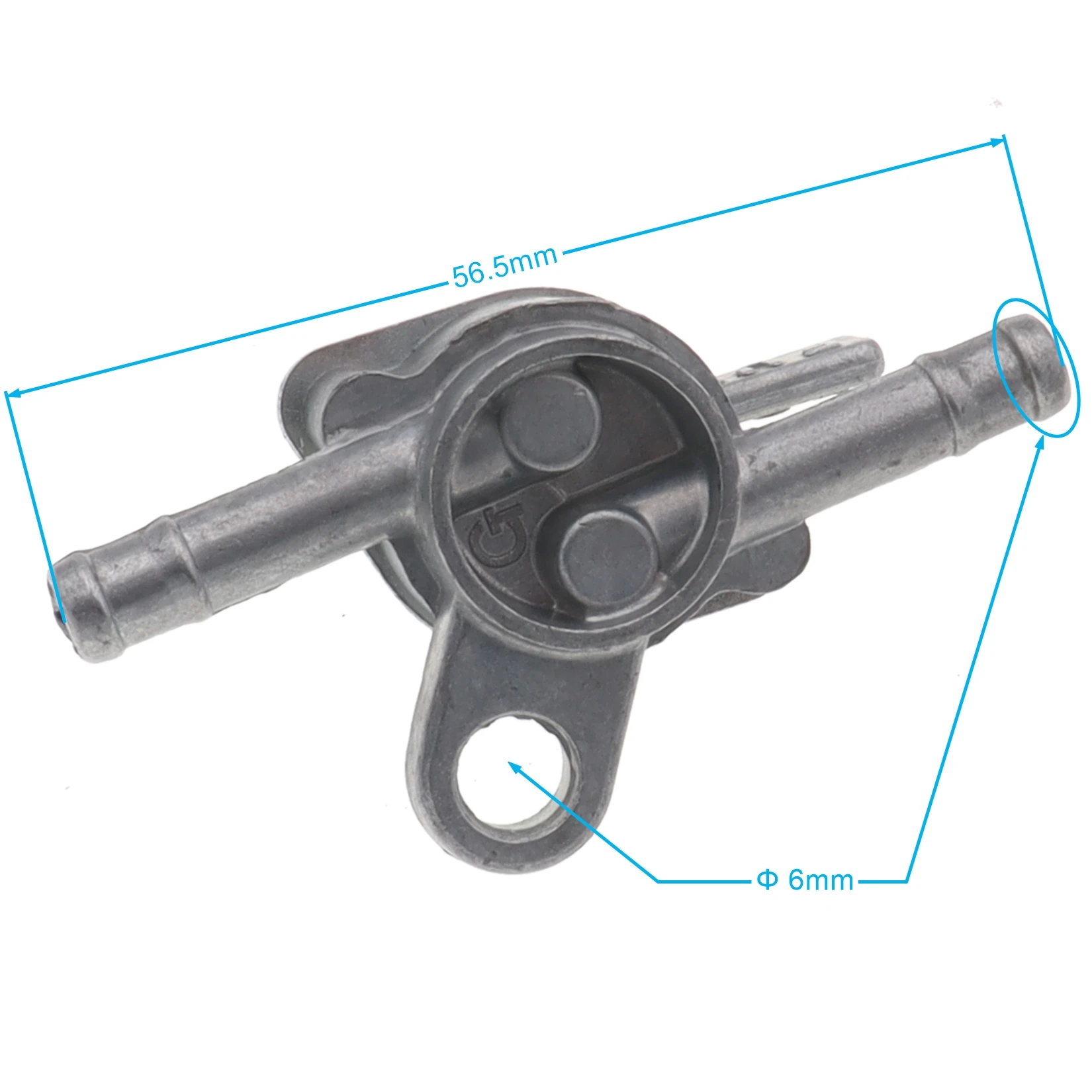 1 шт 6 мм топливный бак кран фильтр переключатель спускного крана для Dirt Pit Bike ATV Quad