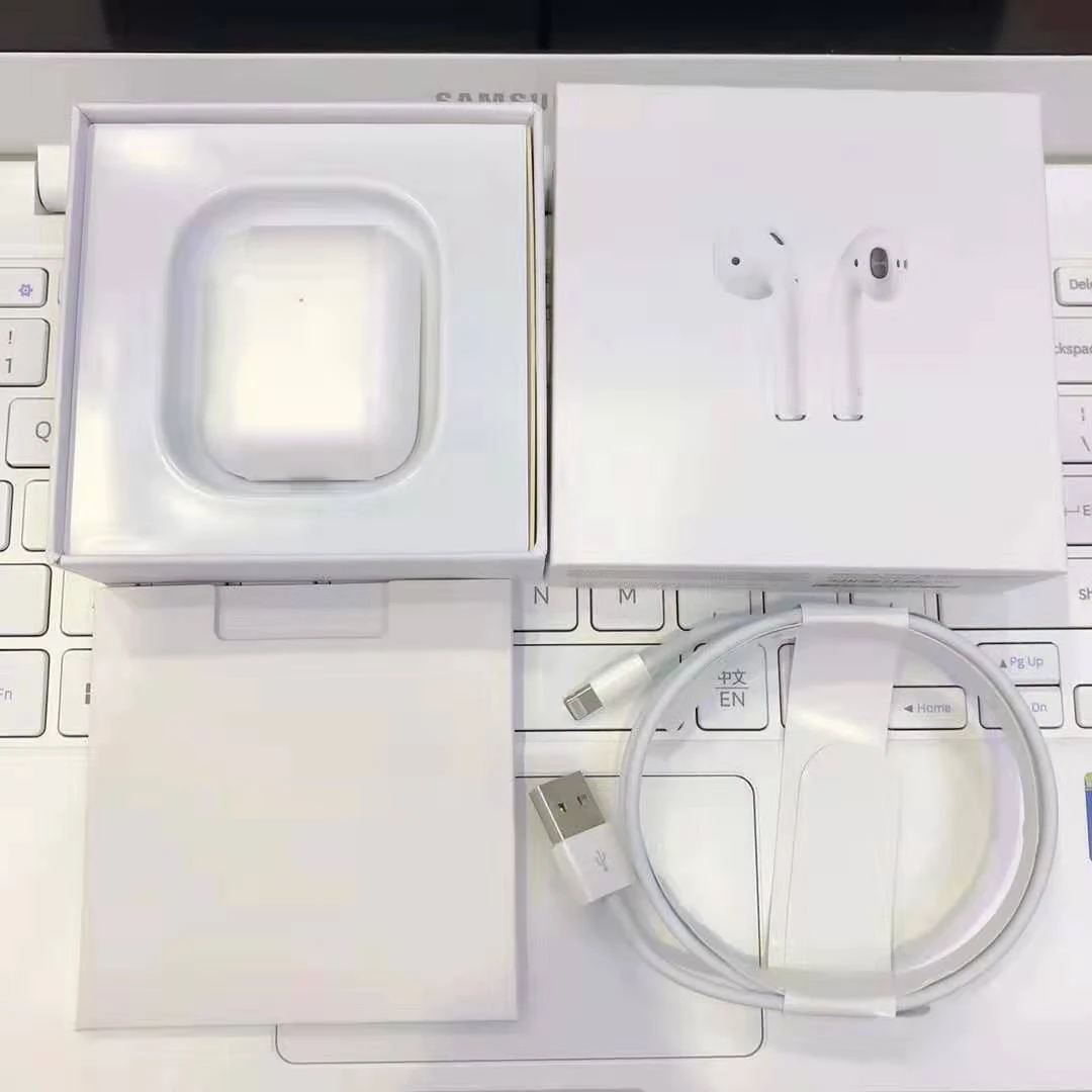 Новейшее изменение местоположения Супер копия Air 2 Bluetooth наушники 5,0 всплывающие смарт-светильник беспроволочные наушники Беспроводное зарядное устройство