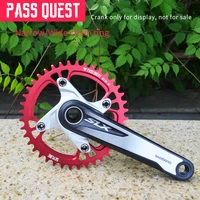 pass quest 104bcd mtb mountain bike bicycle narrow wide chainring sprocket 32t 36t 40t 42t 46t 48t crankset tooth plate parts