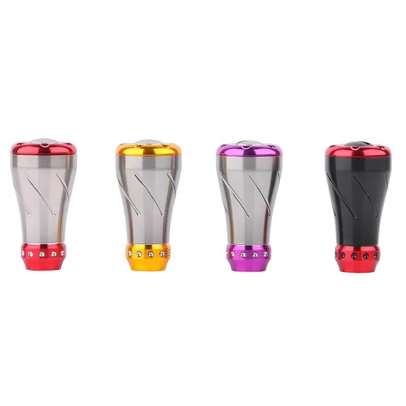 

Super Light Metal Fishing Reel Handle Knob Spinning Bait Wheel Use DIY Metal Fishing Rocker Grip End