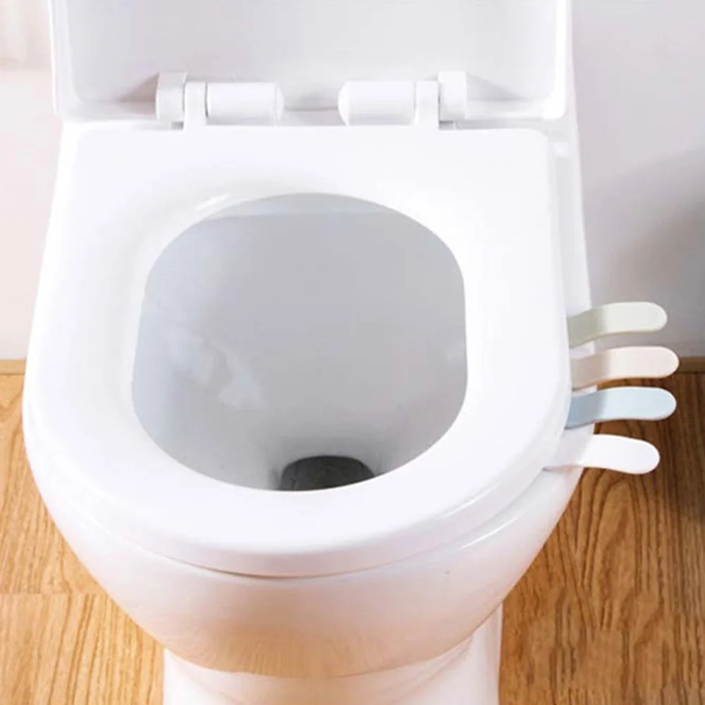 

Handle Cleaning Bathroom Accessories Toilet Avoid Clean Sanitary Touching Creative Portable Seat Hygienic Closestool Tools Lids