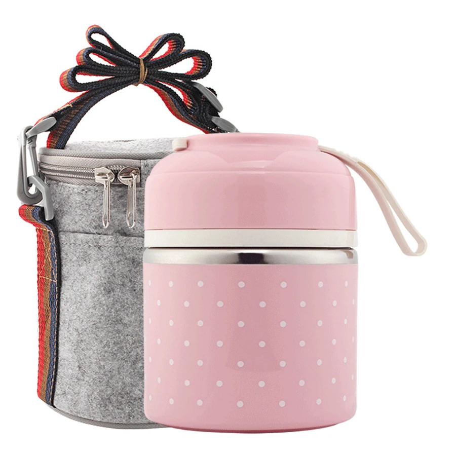 Портативный Ланч бокс из нержавеющей стали контейнер для еды в японском стиле