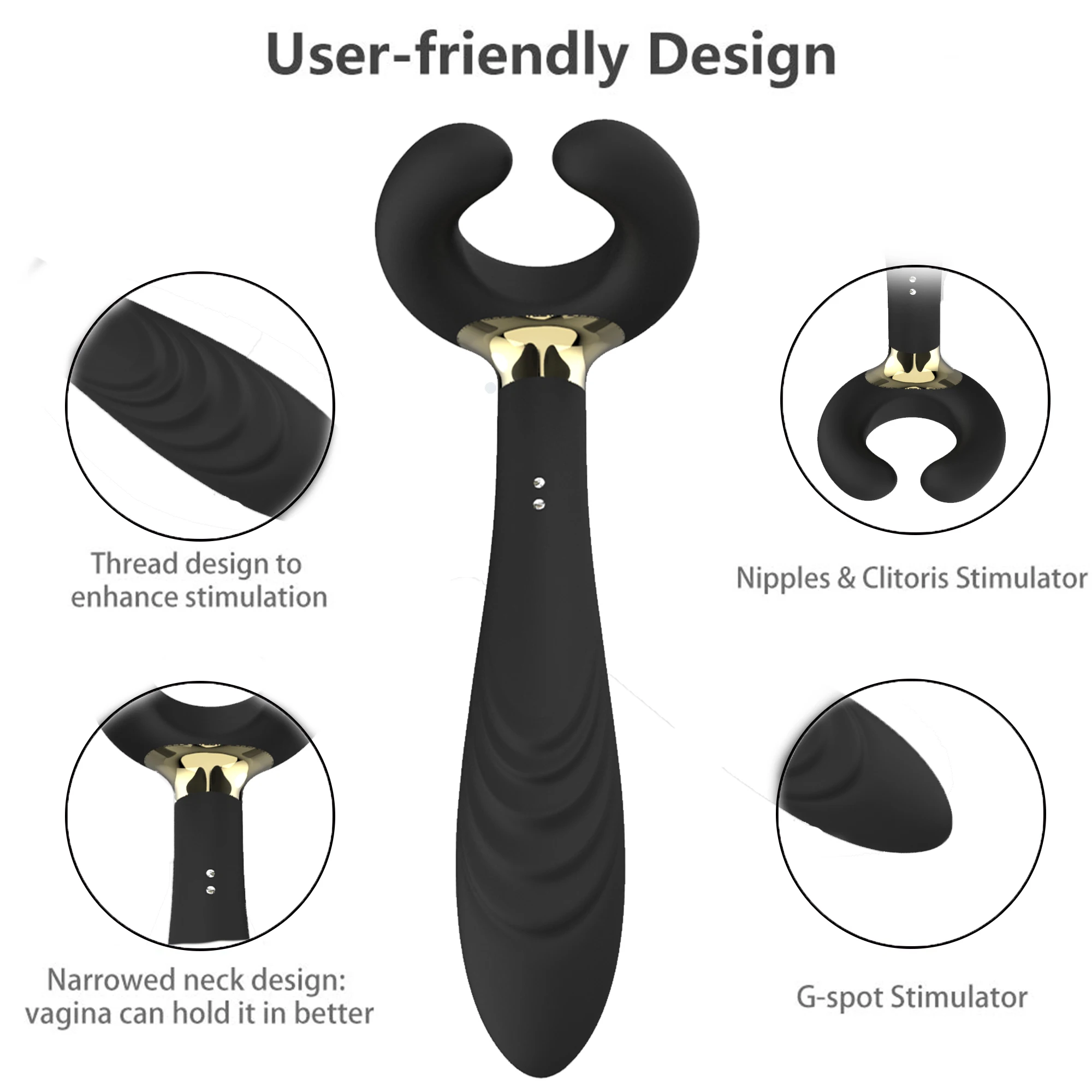 Силиконовая вибрация Мужская простата стимулятор климатической задержки