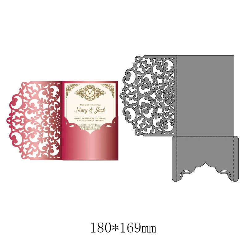 

ZENRA поздравительная открытка металлический Трафаретный вырубной штамп Трафареты для изготовления открыток декоративное тиснение костюм Б...