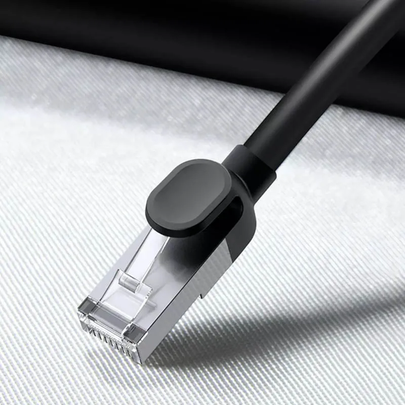Оригинальный гигабитный Ethernet кабель RJ45 Круглый/плоский не застревает в