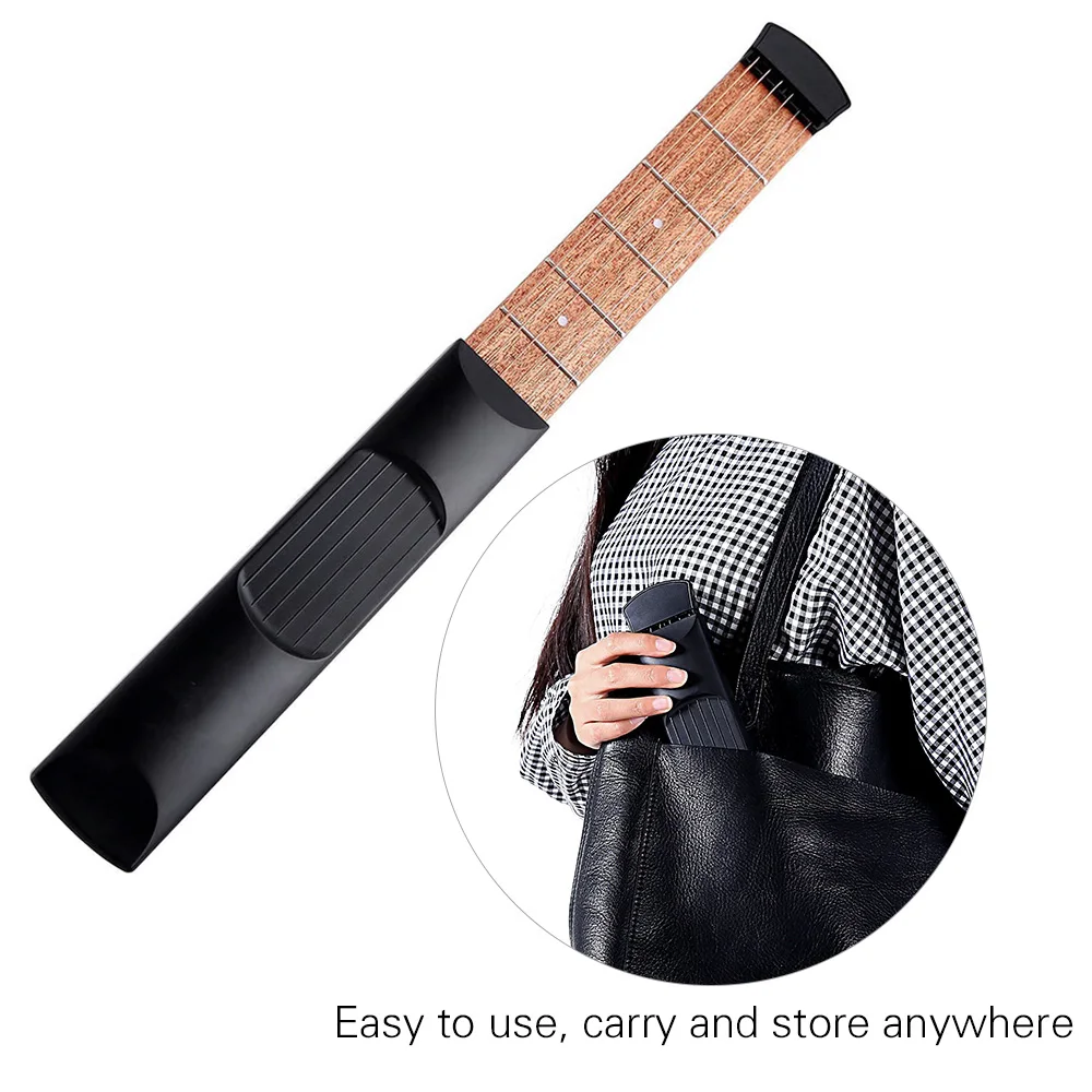 

6 String 6 Fret Model Quality Pocket Guitar Neck Chord Trainer Guitar Practice Tool for Trainer Beginner