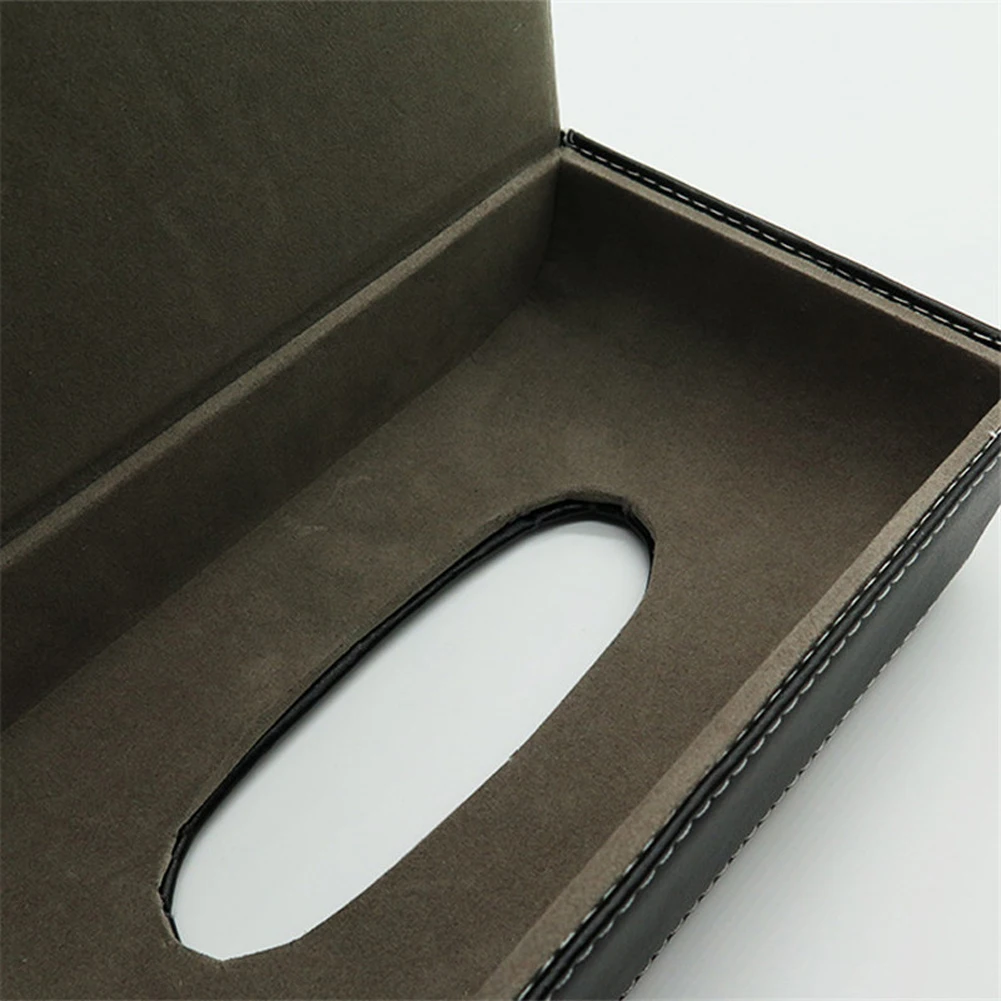 Коробка для салфеток из искусственной кожи автомобиля коробка дома и ванной