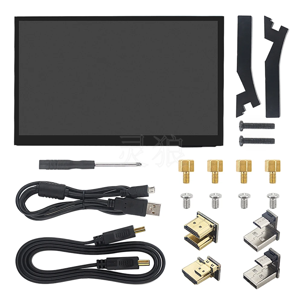 Preise ITINIT R56 10,1 Zoll Raspberry Pi 4 Modell B Touchscreen IPS Kapazitiven LCD 1024x600 Display Mit Speacker Halter Monitor