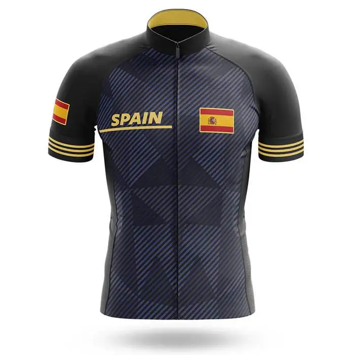 MTB Bicycle Jeresy Spain Jersey Sets summer team Cycling Short Sleeve Bike Shirts Clothing Wear bicicleta sports suits | Спорт и
