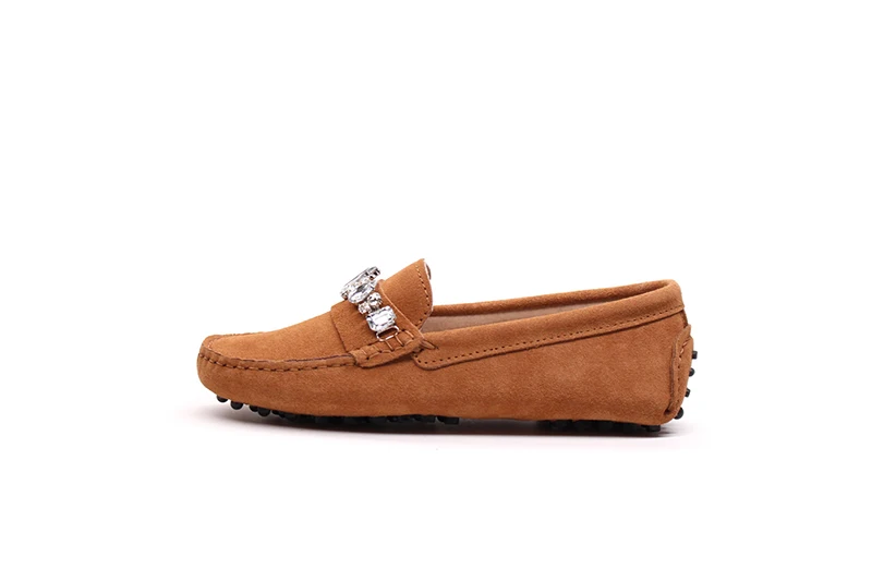 genuine cowhide leather women shoes Female Casual Fashion Flats Spring Autumn driving shoes women leather loafers