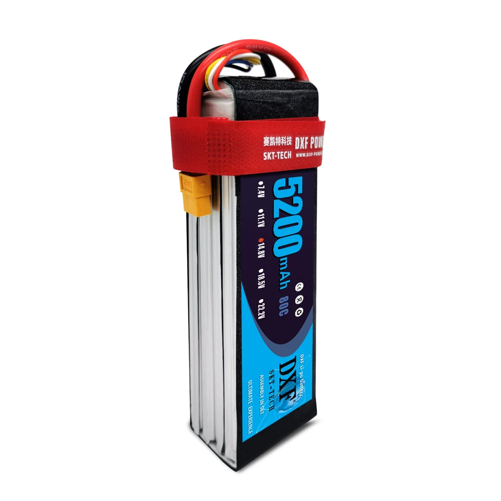 2020 DXF 2 шт. lipo аккумулятор 4S 14 8 в 5200 мАч 80C Max 160C игрушки и хобби для моделей