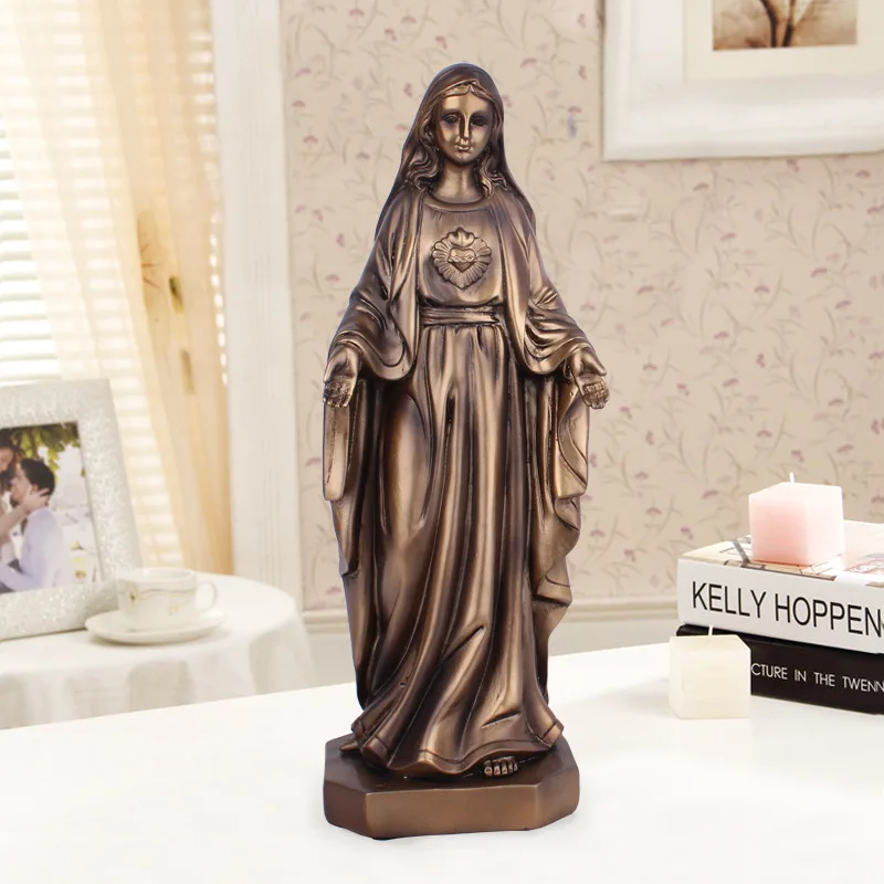

Resin Craft Creative Bronze Jesus Decoration Toys